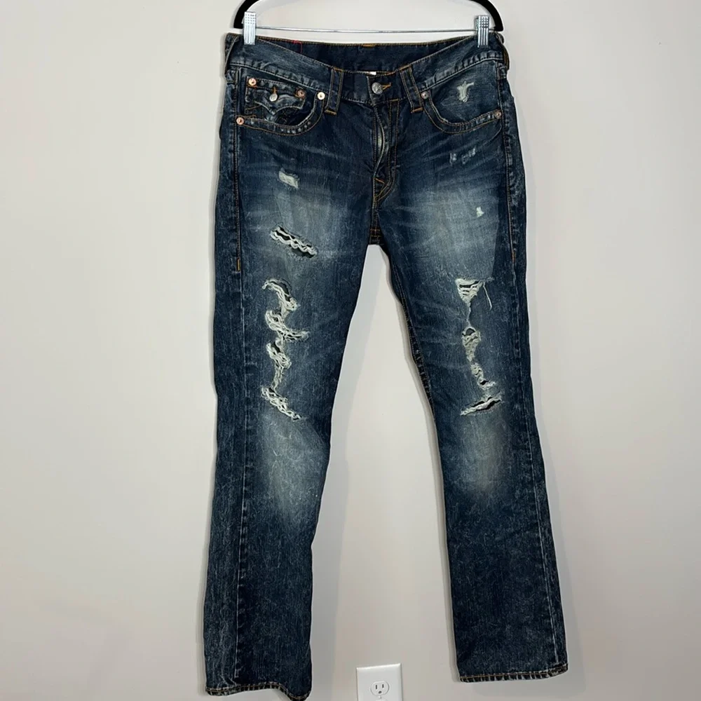 True Religion Section Straight Jeans